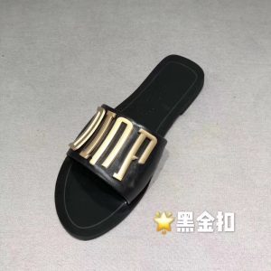 AAA Replica Dior Women Fashion Flat Slippers