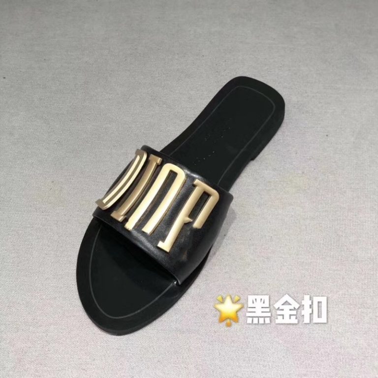 AAA Replica Dior Women Fashion Flat Slippers