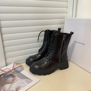 AAAA Replica Balenciaga Platform Booties