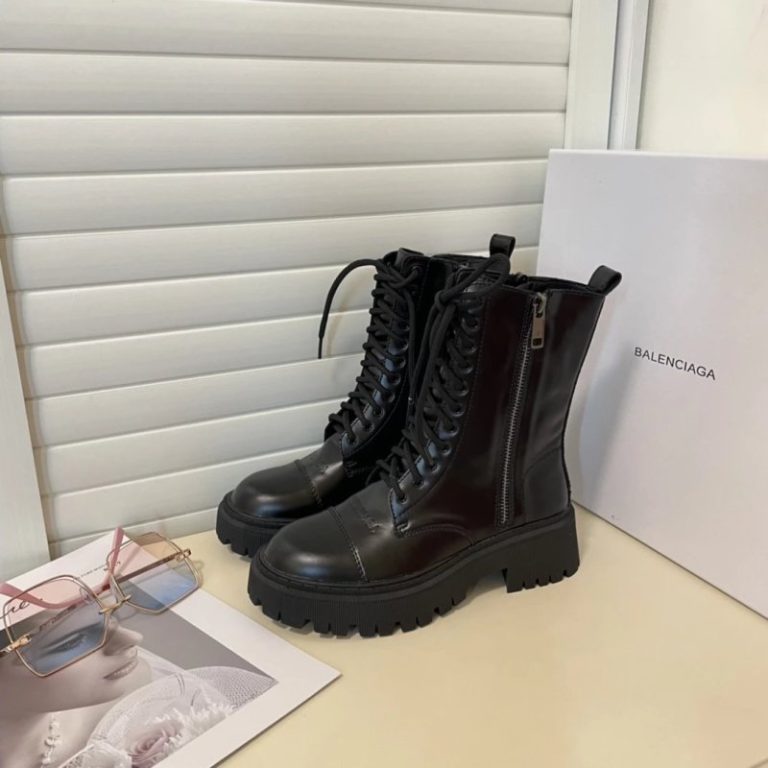 AAAA Replica Balenciaga Platform Booties