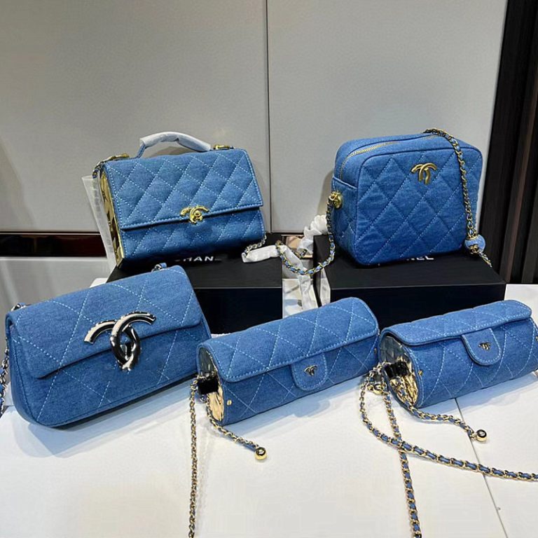 AAAA Replica | Chanel 19Bag Denim Flap Messenger Square Bag