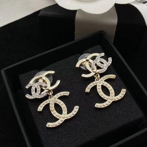 AAAA Replica Chanel Fashion Rhinestone Earrings