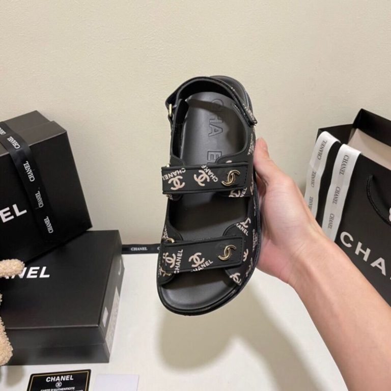 AAAA Replica Chanel Fashion Velcro Sandals