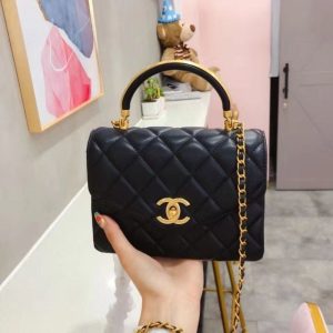 AAAA Replica Chanel Vintage Double Chain Shoulder Bag
