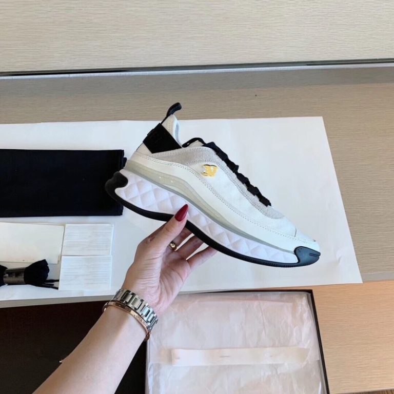 AAAA Replica Chanel Women Casual Sports Thick Sole Sneakers