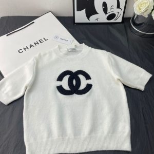 AAAA Replica Chanel Women Fashion Embroidered Knit Top