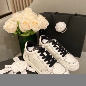AAAA Replica Chanel Women Fashion Solid Color Casual Sneakers