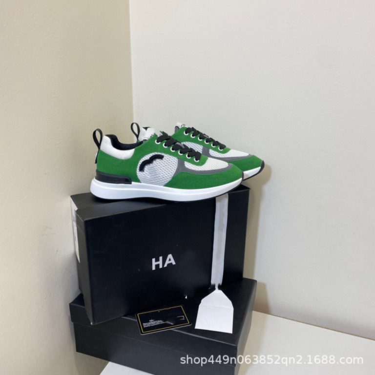 AAAA Replica Chanel Women Fashion Sports Color Block Breathable Sneakers