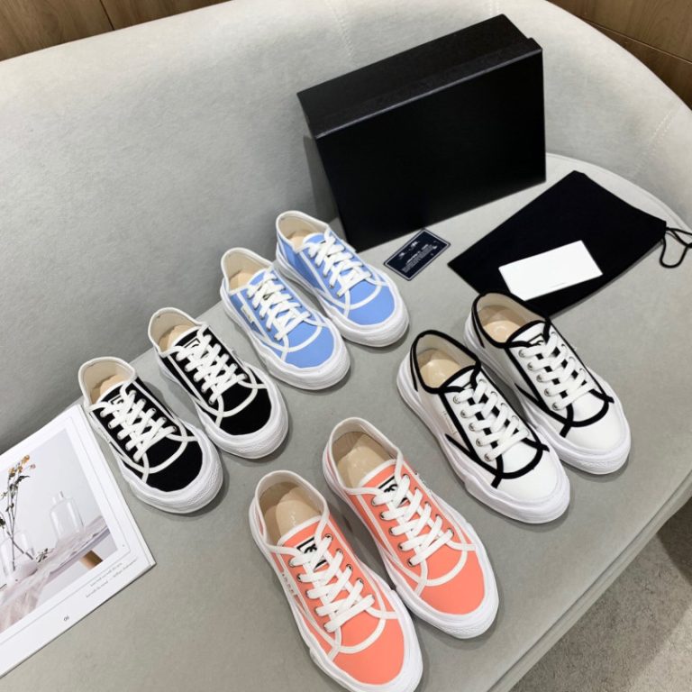 AAAA Replica Chanel Women Thick-Soled Dissolving Casual Canvas Shoes