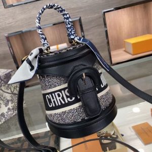 AAAA Replica Dior Fashion Cylindrical Shoulder Bag