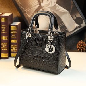 AAAA Replica Dior Fashionable Crocodile Diana Bag