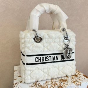 AAAA Replica Dior Plush Shoulder Messenger Bag