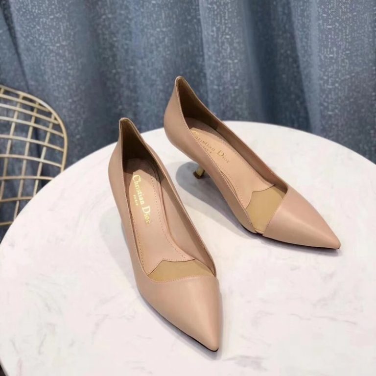 AAAA Replica Dior Side Hollow Pointed Heels
