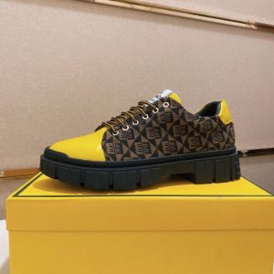 AAAA Replica Fendi Fashion Men Platform Shoes