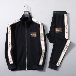 AAAA Replica Gucci Casual Men Two-Piece Set