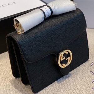 AAAA Replica Gucci Fashion Leather Shoulder Bag
