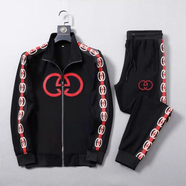 AAAA Replica Gucci Men Casual Letter Print Set