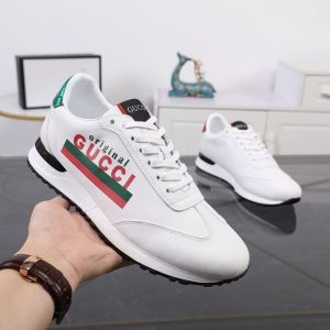 AAAA Replica Gucci Men Casual Letter Print Sneakers