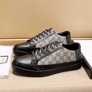 AAAA Replica Gucci Men Casual Low-Top Flat Shoes