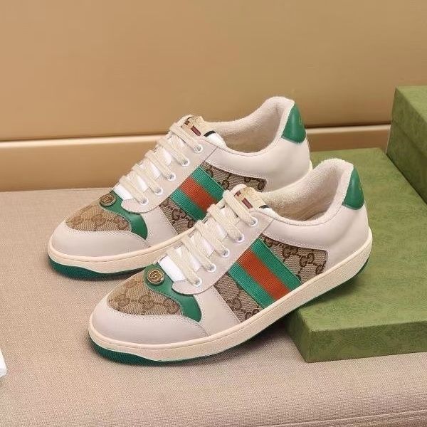 AAAA Replica Gucci Men Retro Sneakers