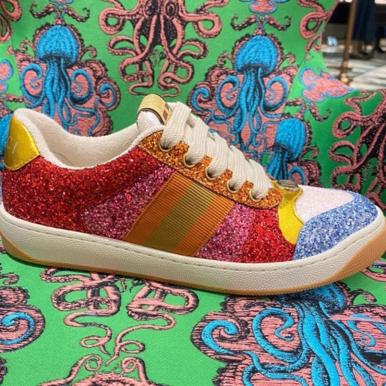 AAAA Replica Gucci Men Women Casual Couple Leather Sneakers