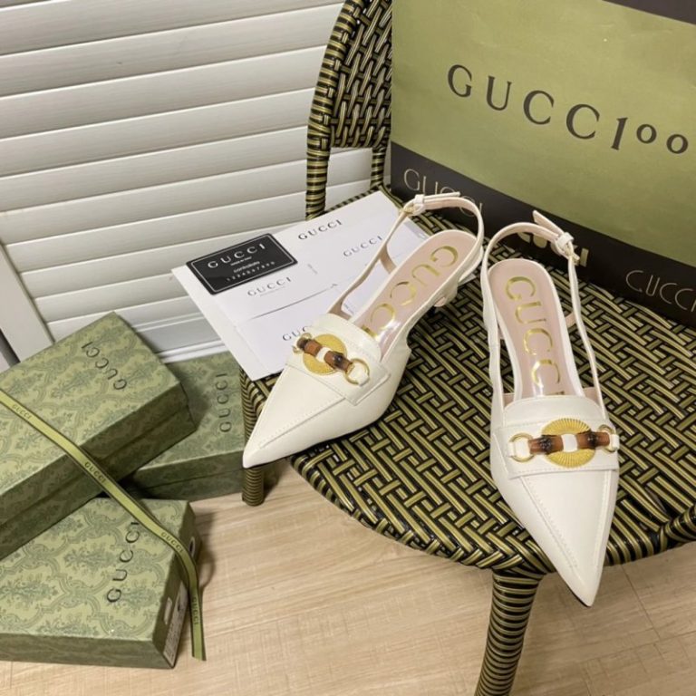 AAAA Replica Gucci Pointed-Toe Loafers