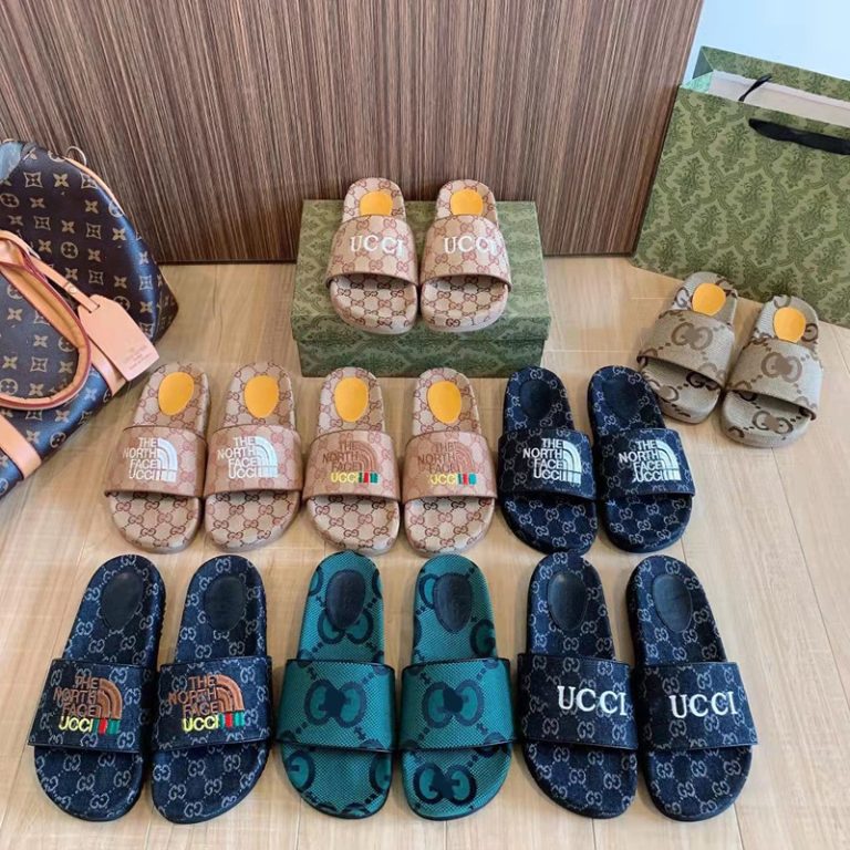 AAAA Replica Gucci Women Flat-Heeled Slippers