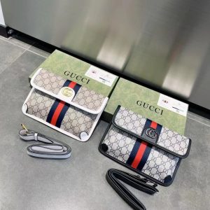 AAAA Replica Gucci Women Men Classic Letter Printing Chest Bag