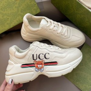 AAAA Replica Gucci Women Men Thick Bottom Casual Sports Sneakers
