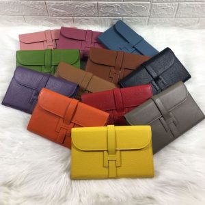 AAAA Replica Hermes Leather Clutch