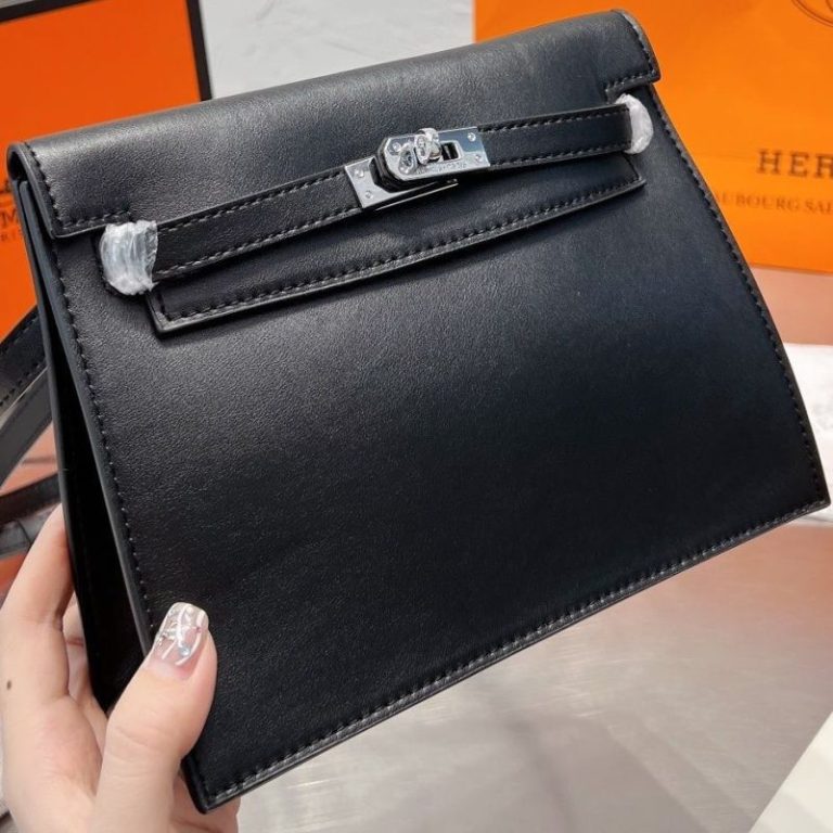 AAAA Replica Hermes Simple Pebbled Leather Shoulder Bag