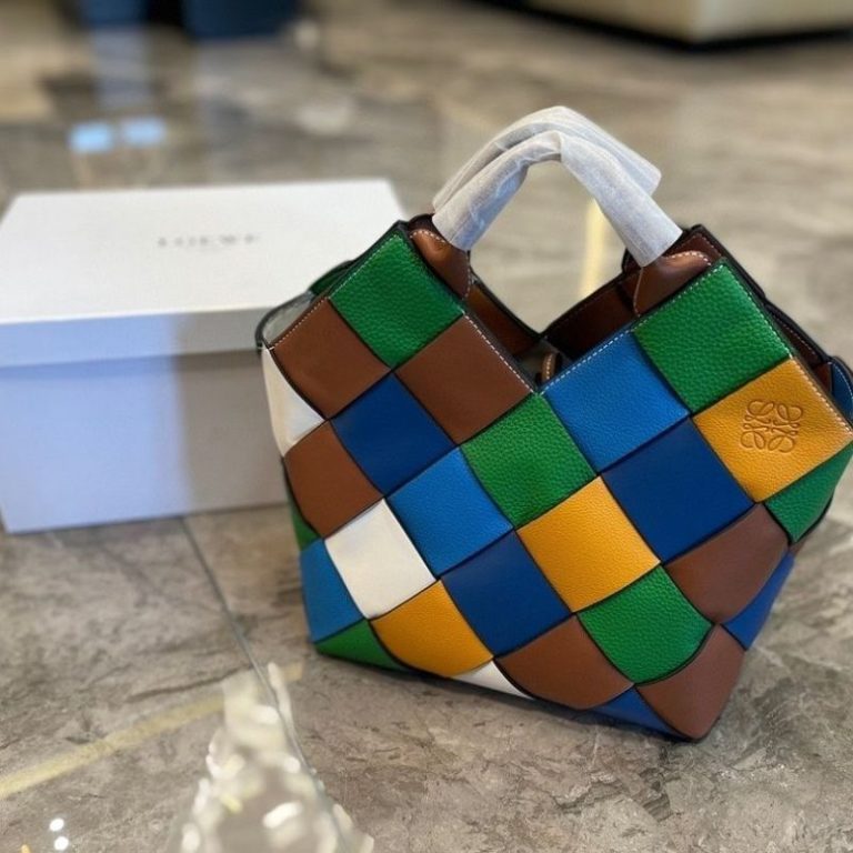 AAAA Replica Loewe Fashion Woven Tote Bag