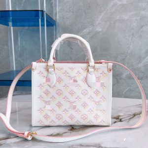 AAAA Replica Louis Vuitton Fashion Letter Print Large Capacity Tote Bag