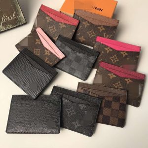 AAAA Replica Louis Vuitton Unisex Slim Small Wallet