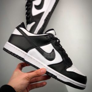 AAAA Replica Nike Dunk Sb Pure Black White Panda Leather High-Quality Low-Top Men Sneakers Shoes