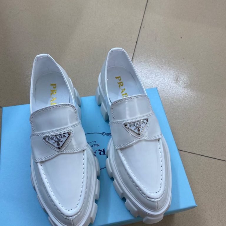 AAAA Replica Prada Platform Platform Loafers