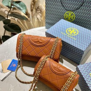 AAAA Replica Tory Burch Fashion Solid Chain Shoulder Bag
