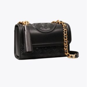AAAA Replica Tory Burch Fleming Soft Tassel Chain Shoulder Flap Bag